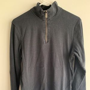 Apt 9 Dark Blue/Grayish Quarter Zip